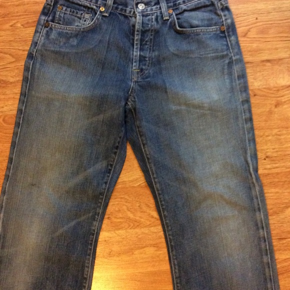 7 For All Mankind 30W by 28L Button Fly Denim - Picture 5 of 5